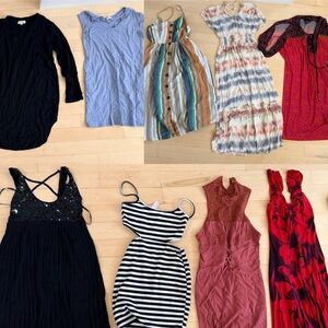Bundle of 9 women’s XS and S dresses